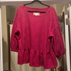 Anthropologie flowy top